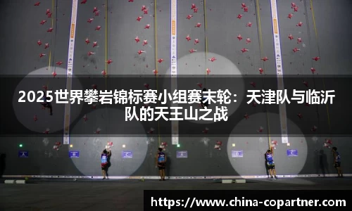 2025世界攀岩锦标赛小组赛末轮:天津队与临沂队的天王山之战